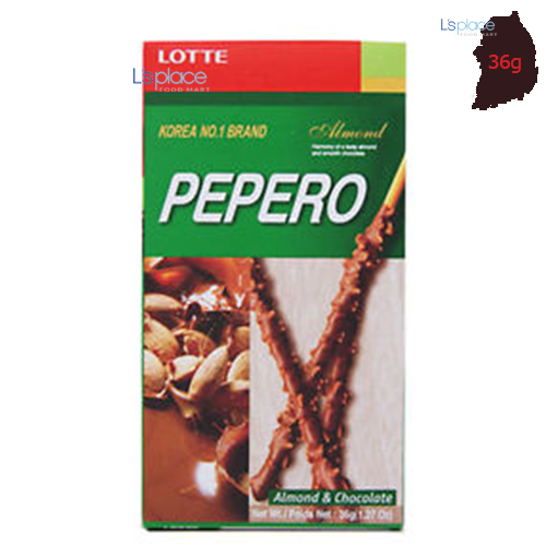 Lotte Pepero Bánh Que Socola Hạnh Nhân