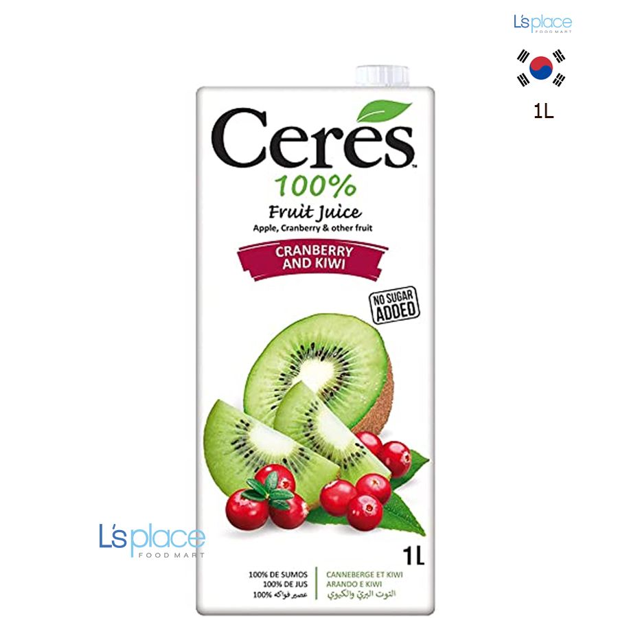 Ceres Nước Nam việt quất và kiwi