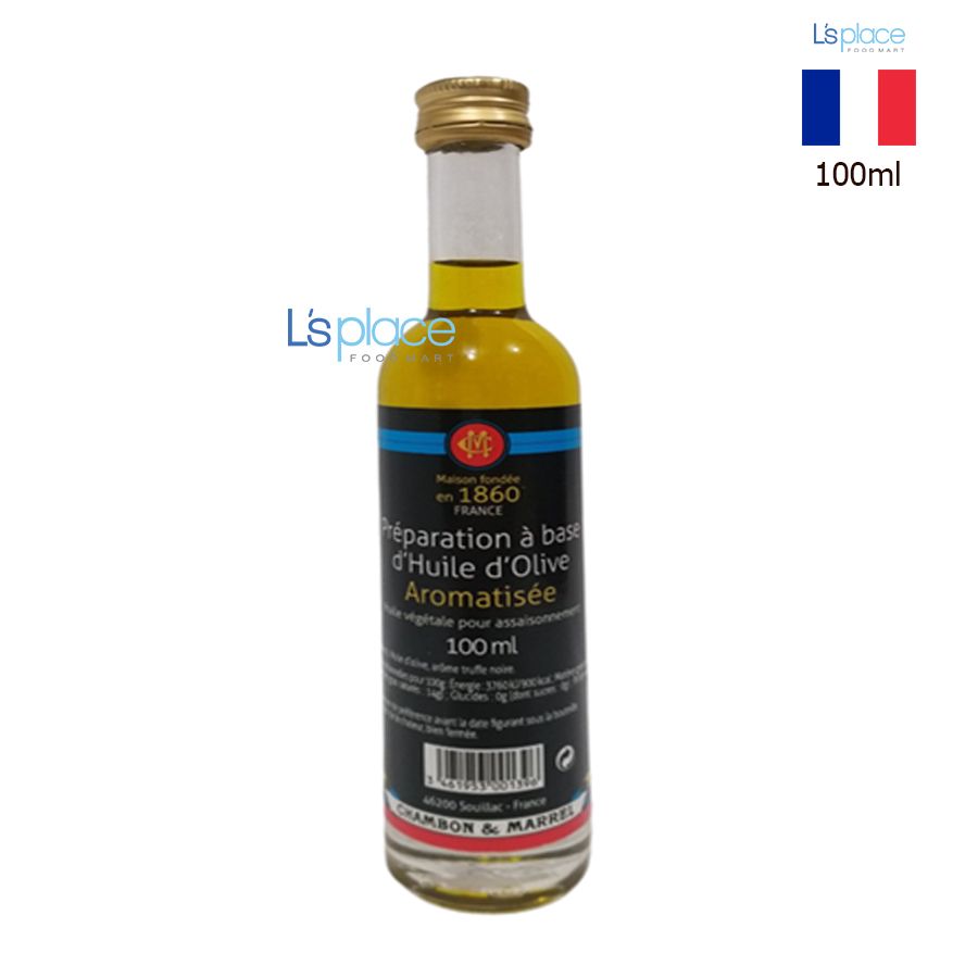 Chambon & Marrel Dầu Ô liu hương Truffle đen