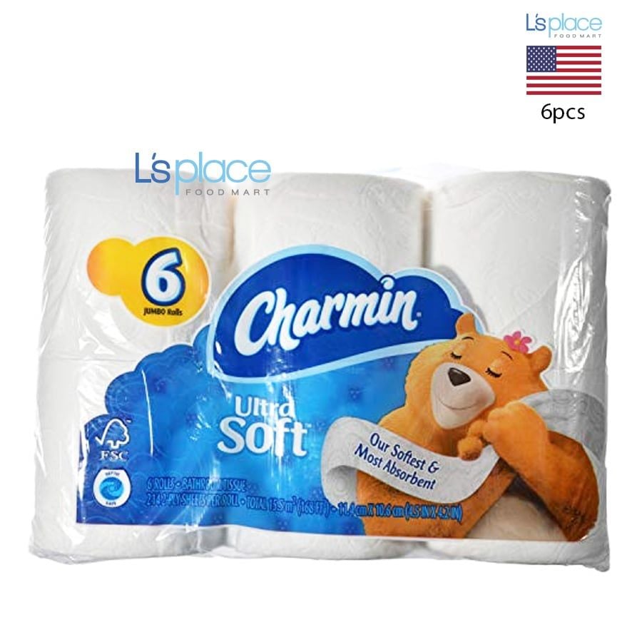 Charmin ultra soft lốc 6