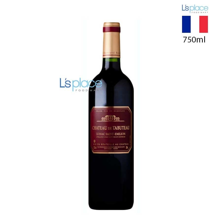 Chateau de Tabuteau Vang đỏ Lussac Saint-Emilion