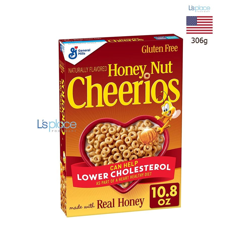 Cheerios Bánh ăn sáng hạt khô mật ong