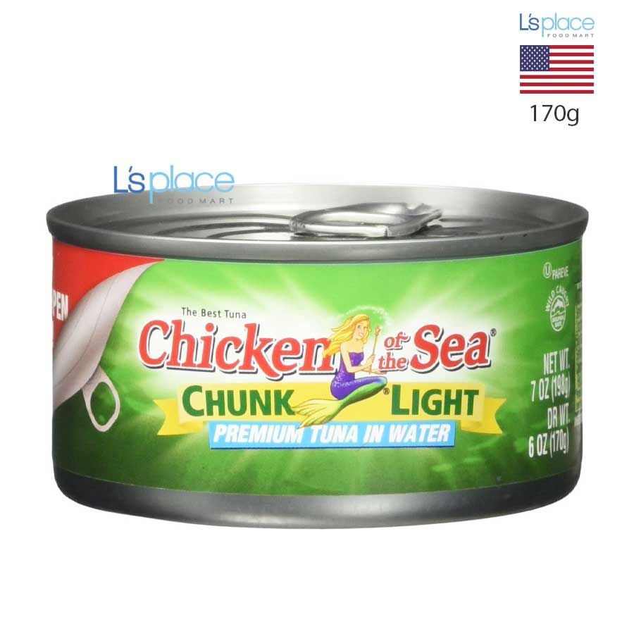Chicken Sea Cá ngừ cắt miếng ngâm nước