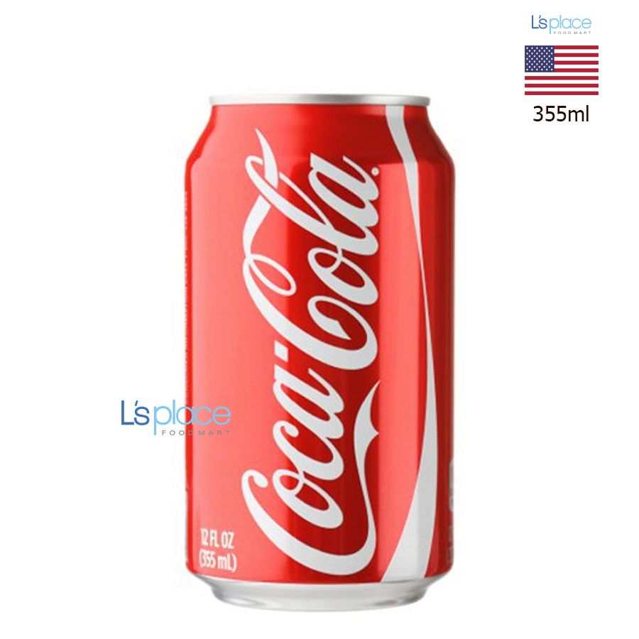 Coca-cola lon đỏ 355