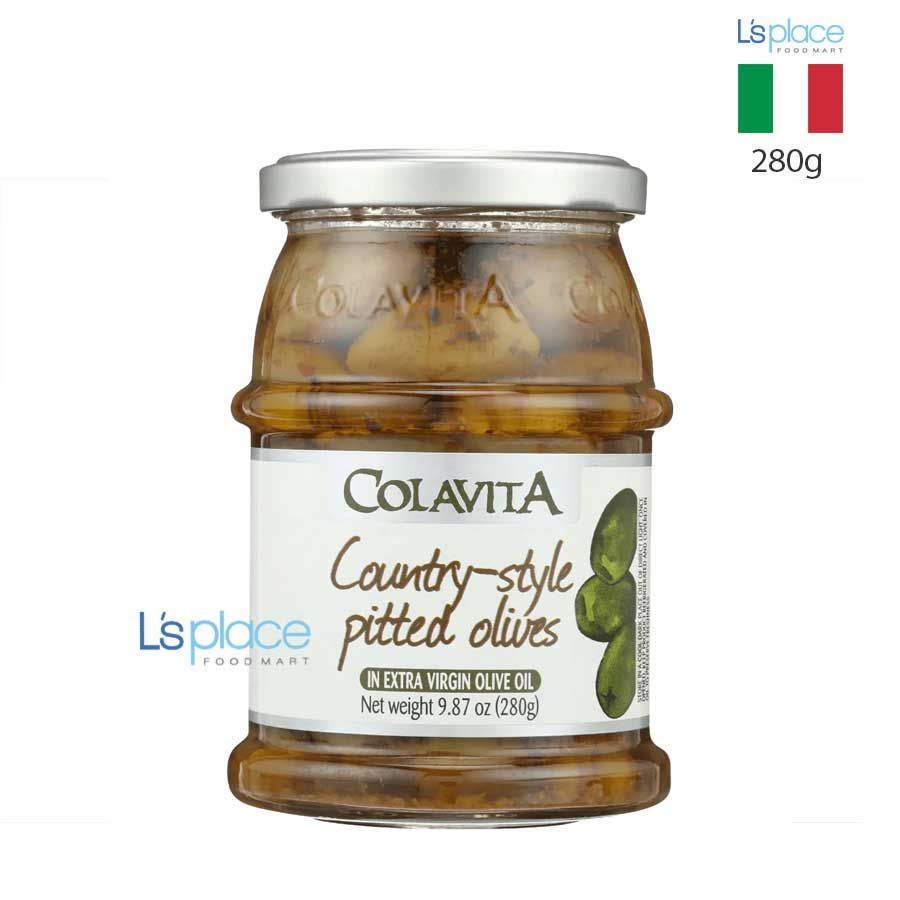 Colavita Ô liu ngâm tách hạt ngâm dầu Ô liu nguyên chất
