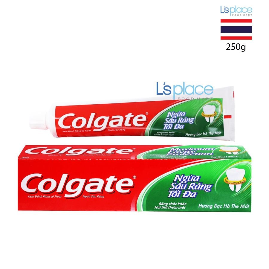 Colgate Kem đánh răng hương bạc hà the mát – L's Place Foodmart