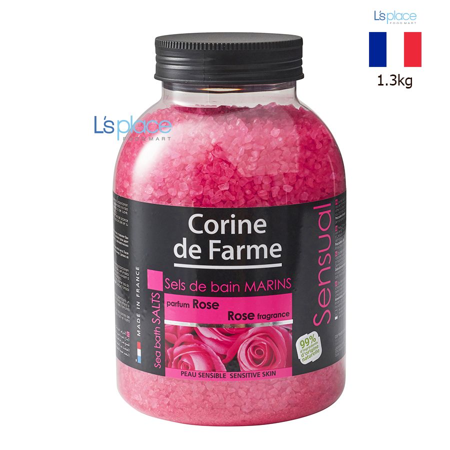 Corine de Farme Muối tắm hoa hồng