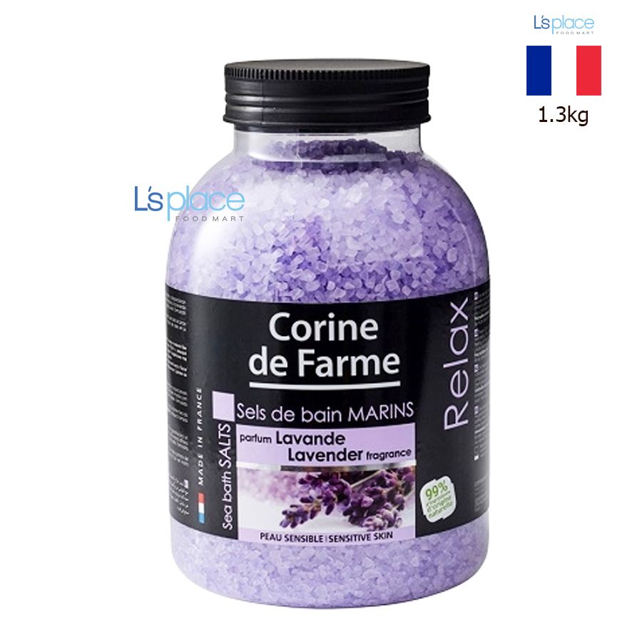 Corine de Farme Muối tắm hoa oải hương