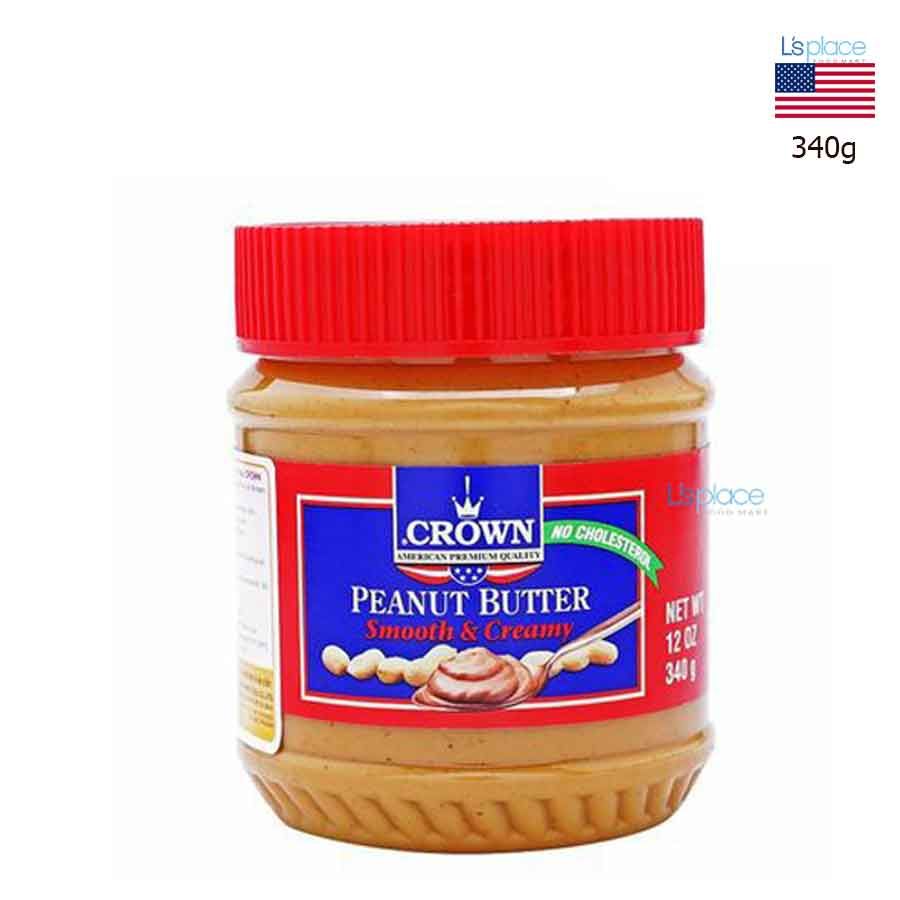 Crown Bơ lạc mượt mịn hũ nhỏ