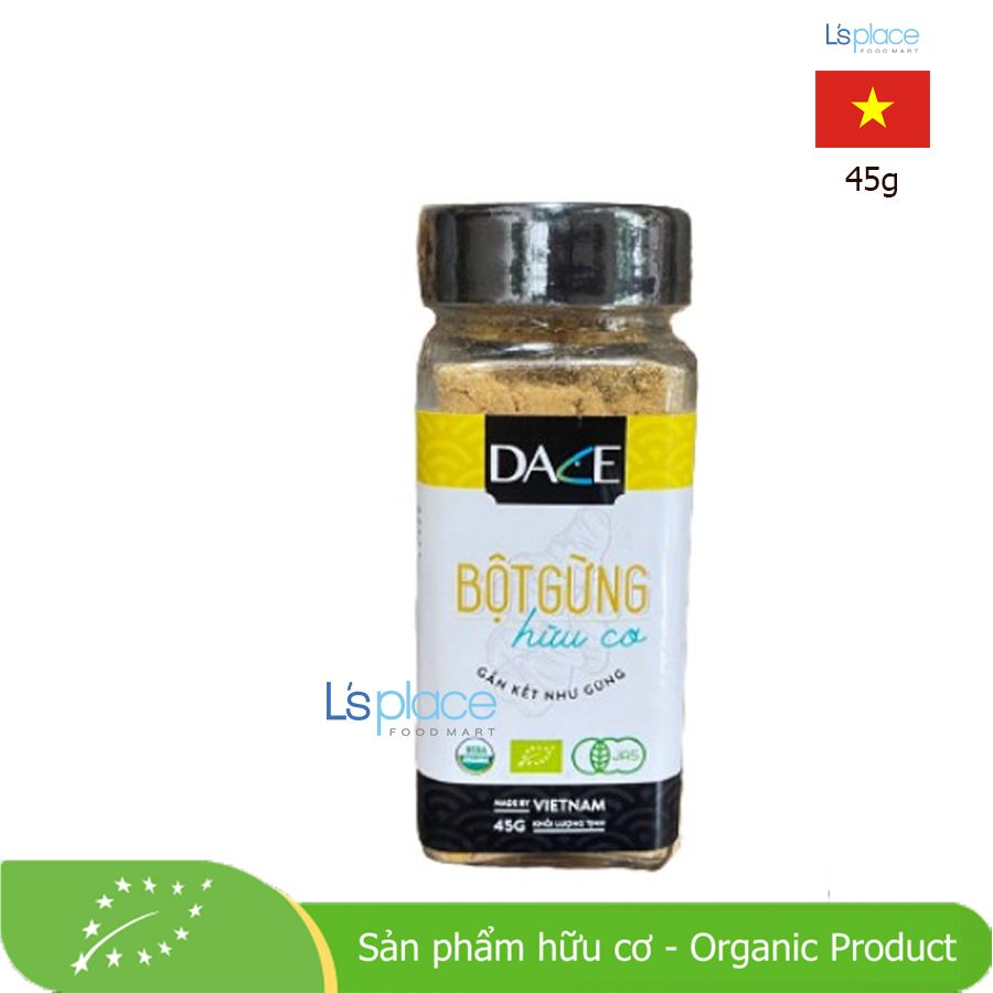 Dace Bột gừng hữu cơ