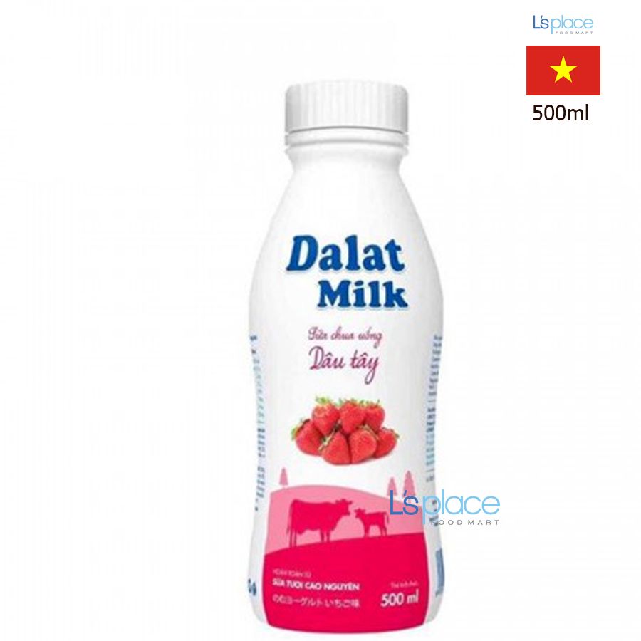 Dalat Milk Sữa chua uống vị dâu