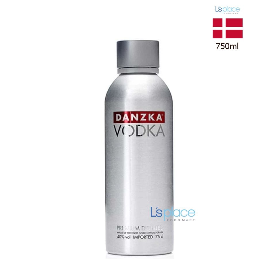 Danzka Rượu vodka nhôm trắng