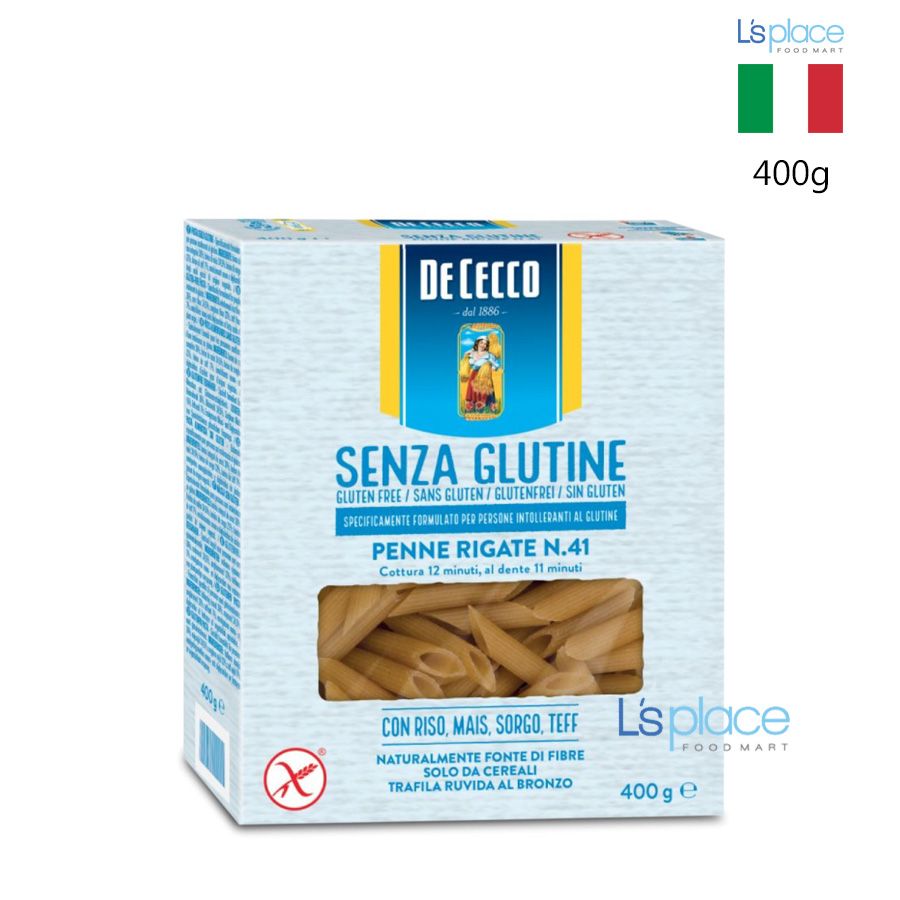 De Cecco Nui ống Penne Rigate Số 41 không gluten