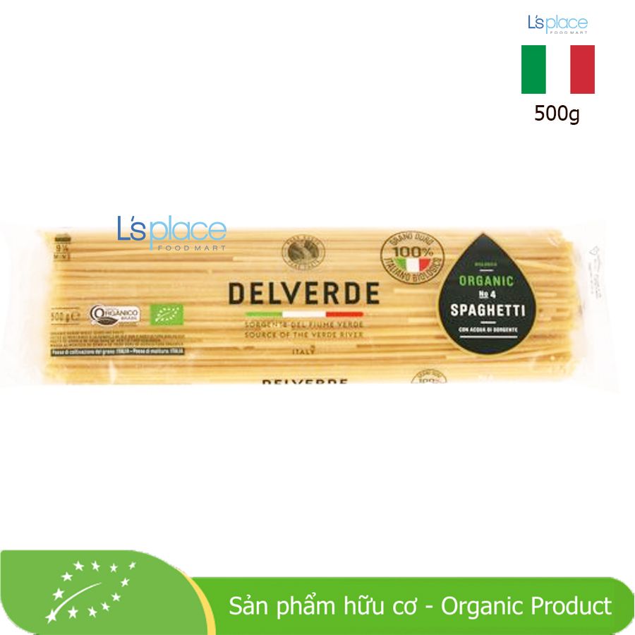 Delverde Mỳ spaghetti hữu cơ