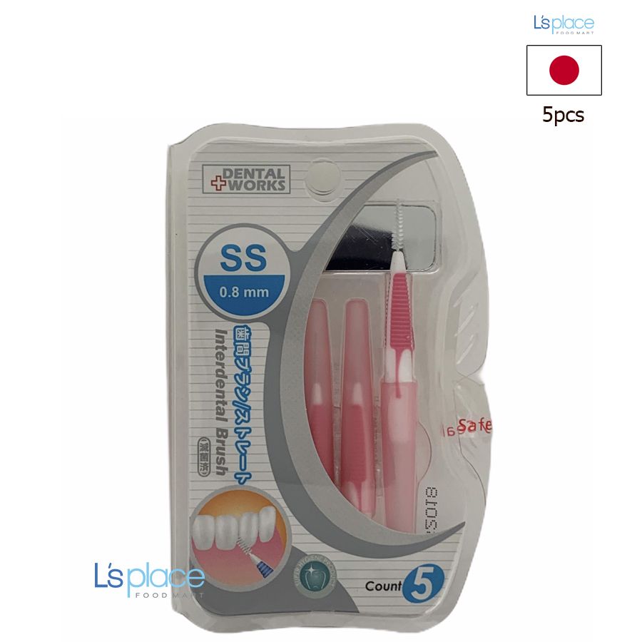 Dental Works Tăm chải kẽ răng SS 0.8mm
