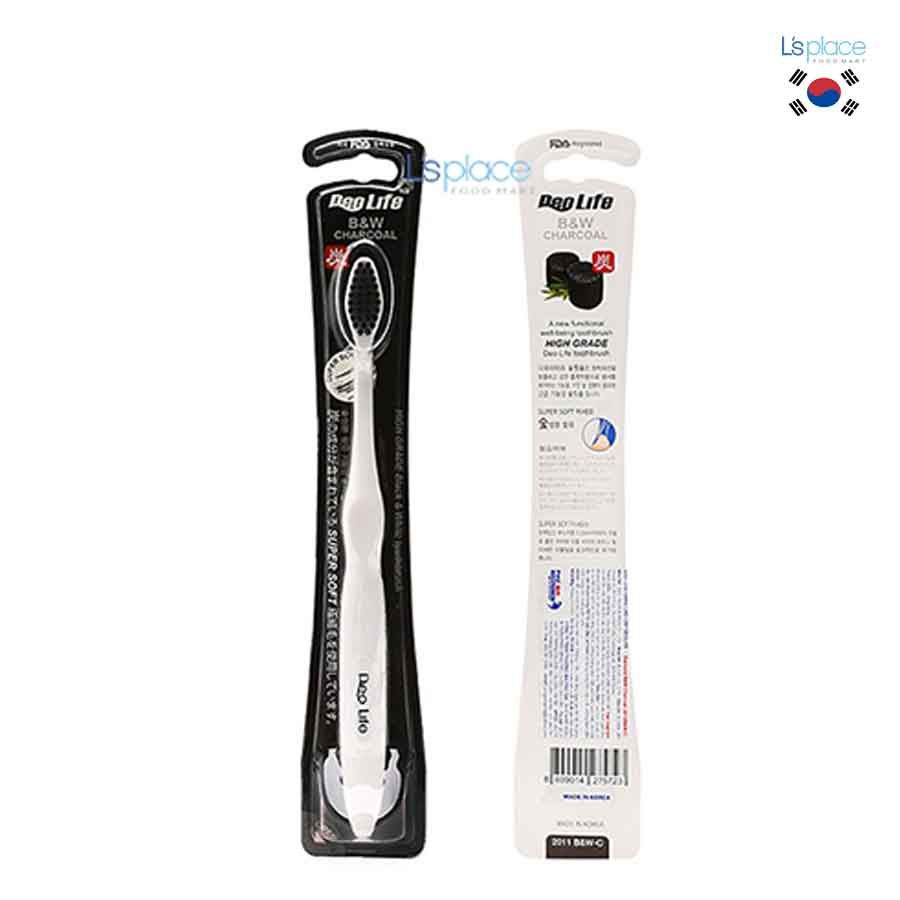 Deolife B&W Bàn Chải Đánh Răng Than hoạt tính