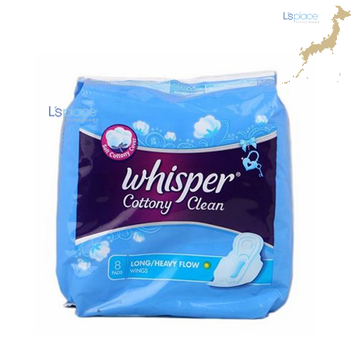 Whisper BVS Cottony Clean Long/Heavy Flow Wings