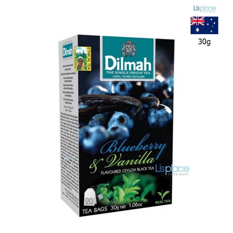Dilmah Trà đen việt quất vani