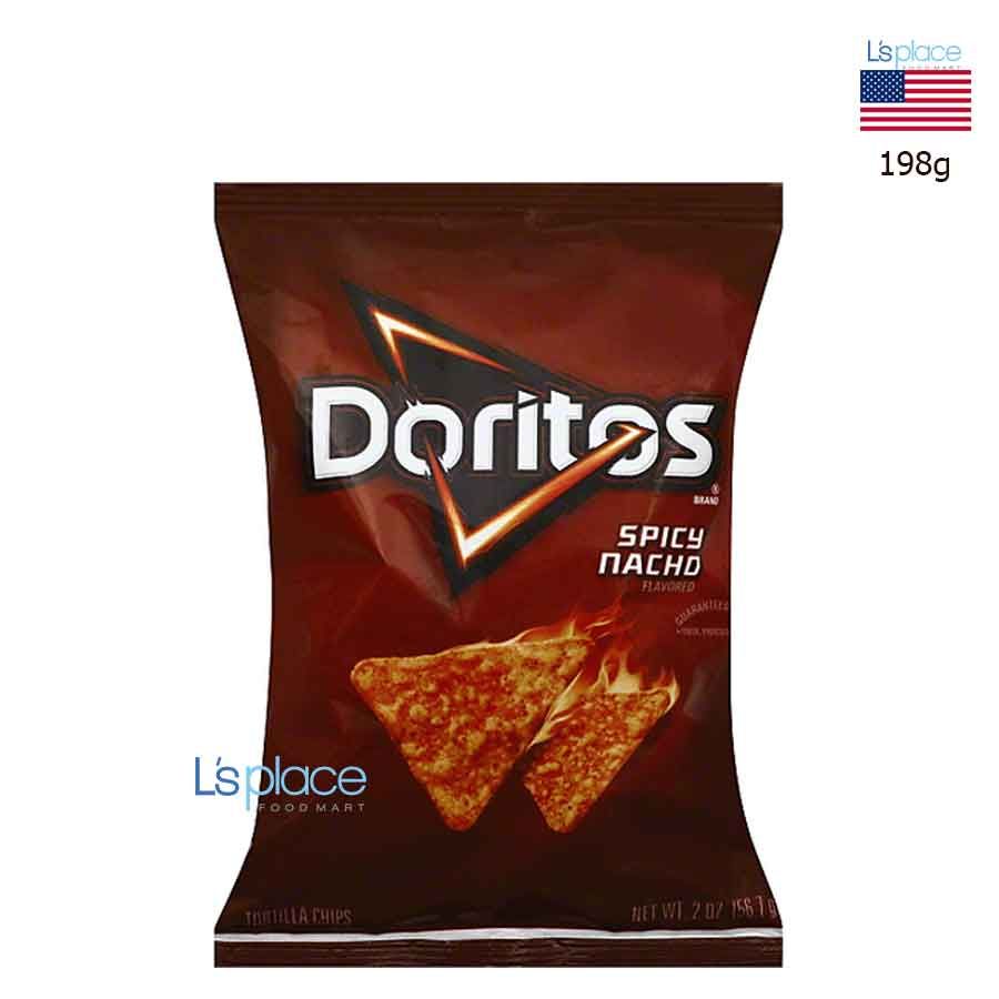 Doritos Snack cay Spicy nacho túi vừa