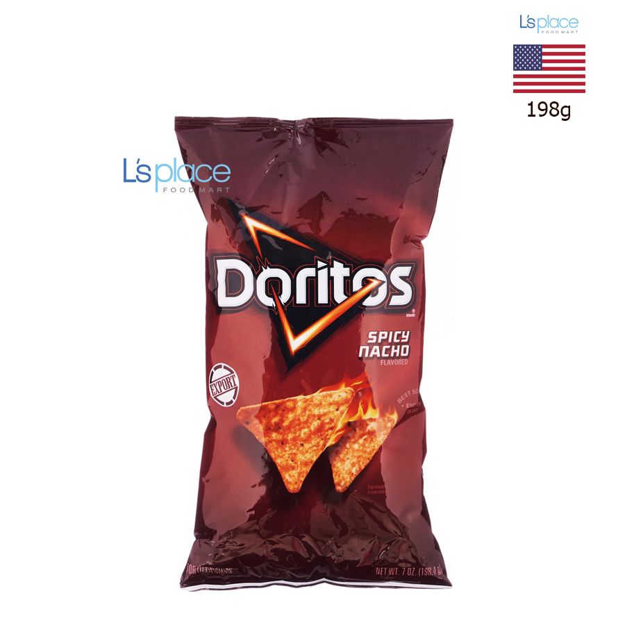 Doritos Snack cay Spicy nacho túi vừa