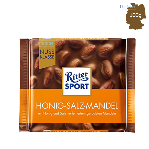 Ritter Sport mật ong và hạnh nhân muối