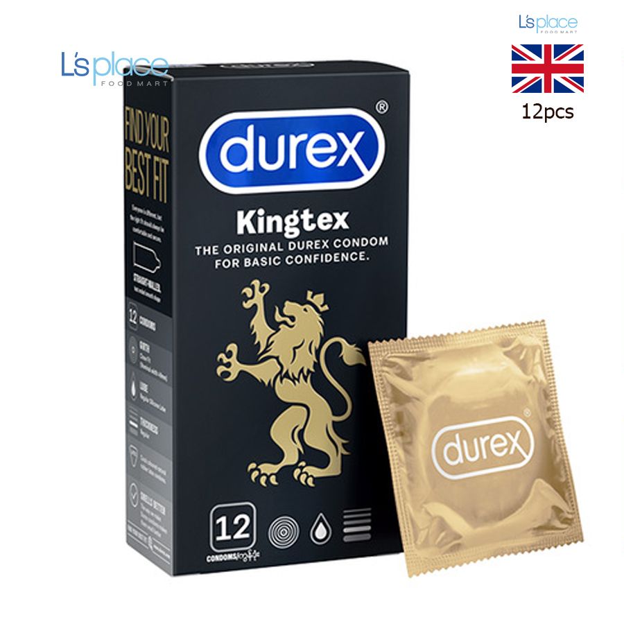 Durex Kingtex Bao cao su độ rộng 49mm
