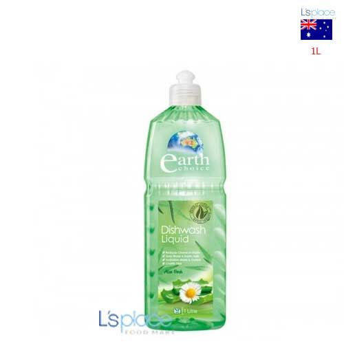 Earth Choice nước rửa bát hương lô hội
