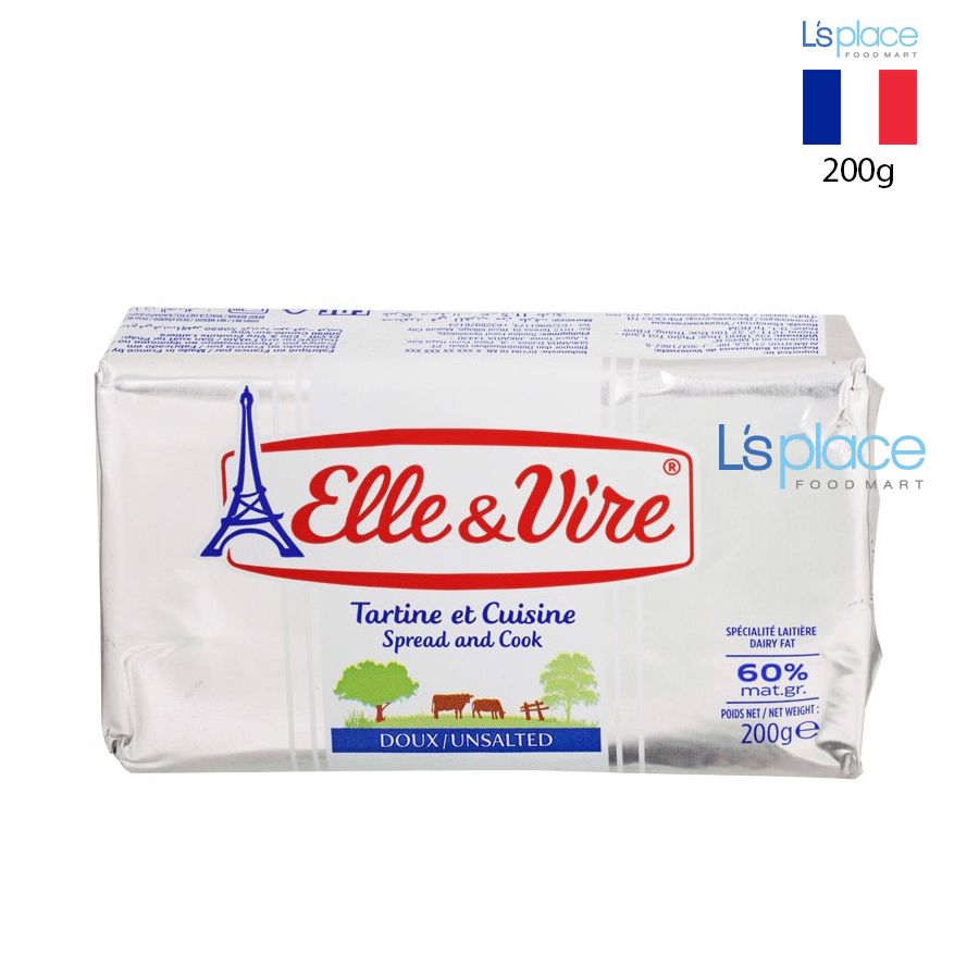 Elle & Vire bơ nhạt 60%