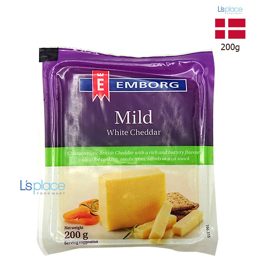 Emborg Phomai Cheddar trắng