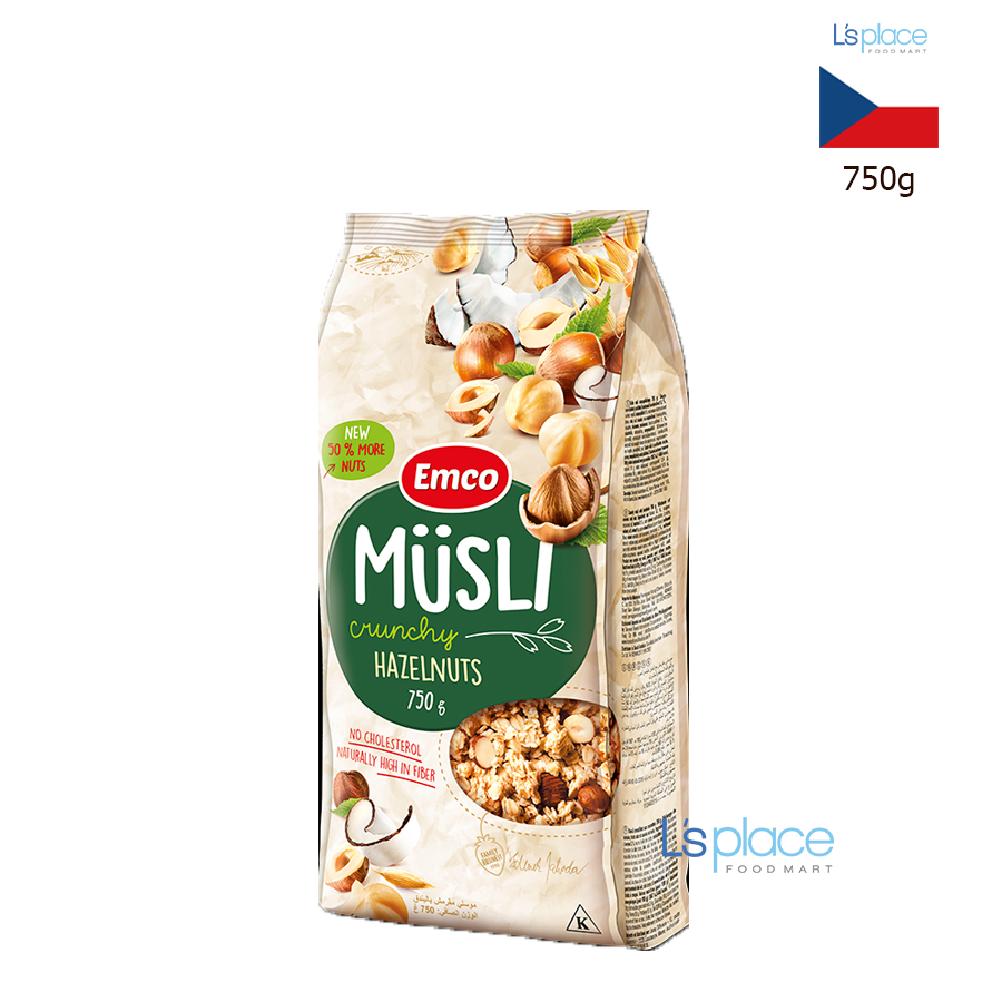 Emco Musli vị hạt phỉ L's Place Foodmart