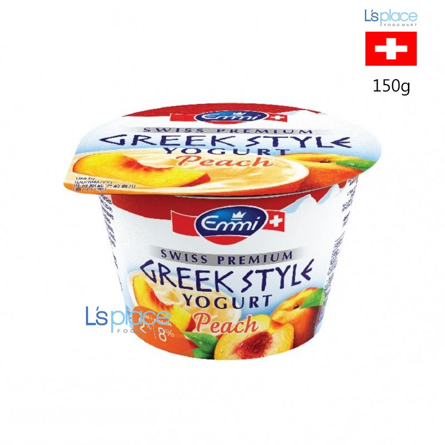 Emmi Swiss Sữa chua Hy Lạp vị đào