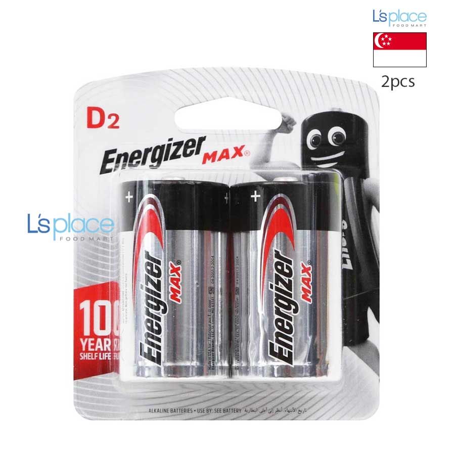 Energizer Max Pin D E95-BP2