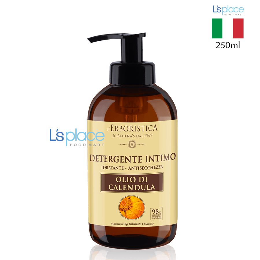 L'Erboristica Dung dịch vệ sinh cỏ ngựa & hoa calendula