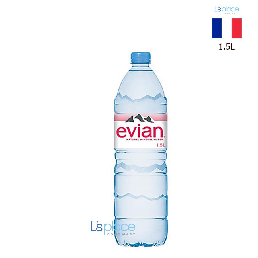 Evian Nước khoáng 1.5L