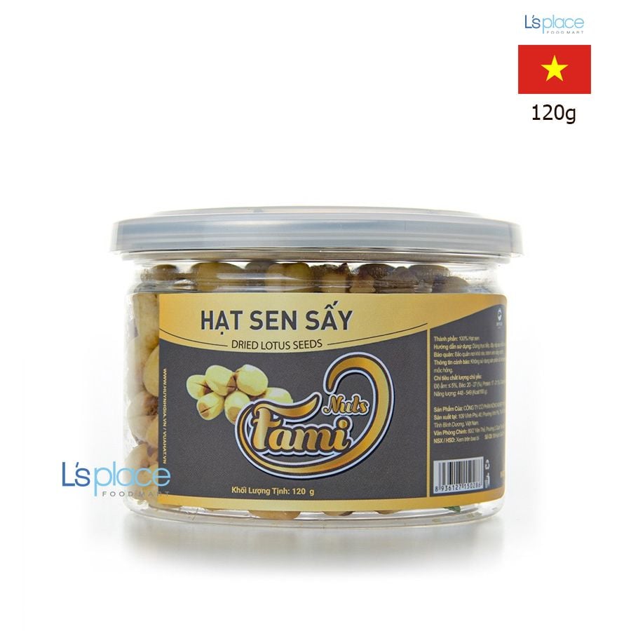 Faminuts Hạt sen sấy hũ nhỏ