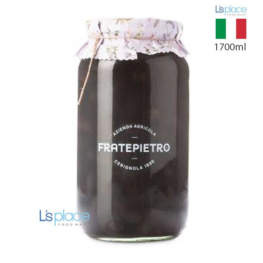 Fratepietro Ô liu đen Bella hộp trụ lớn