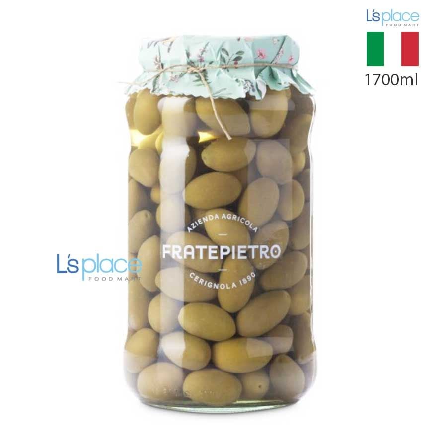 Fratepietro Ô liu xanh nhỏ Bella hộp trụ lớn