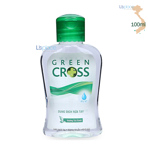 Green Cross nước rửa tay khô hương trà xanh