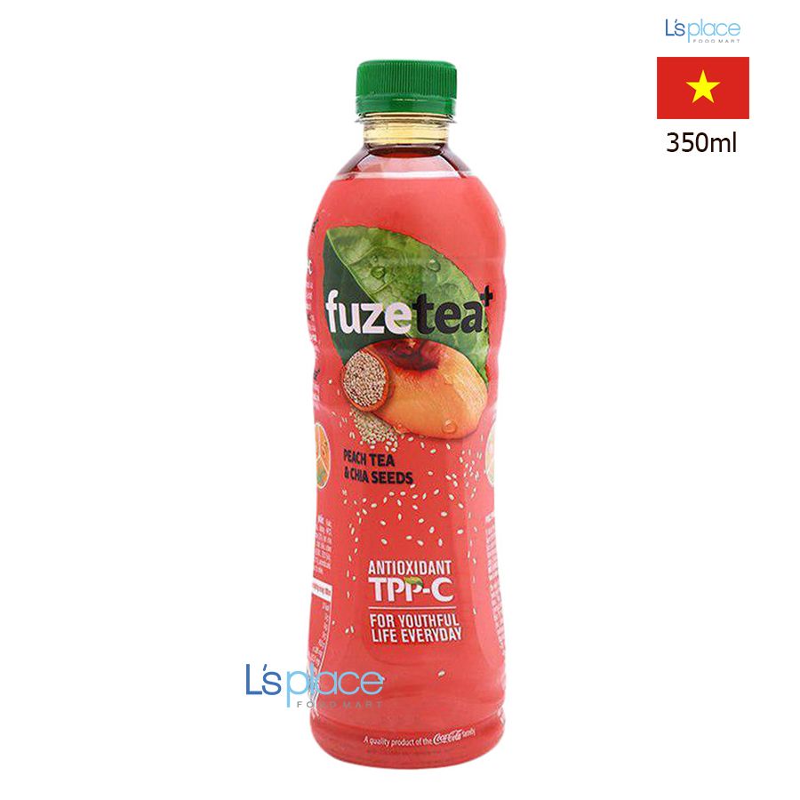 Fuzetea Trà đào & hạt chia