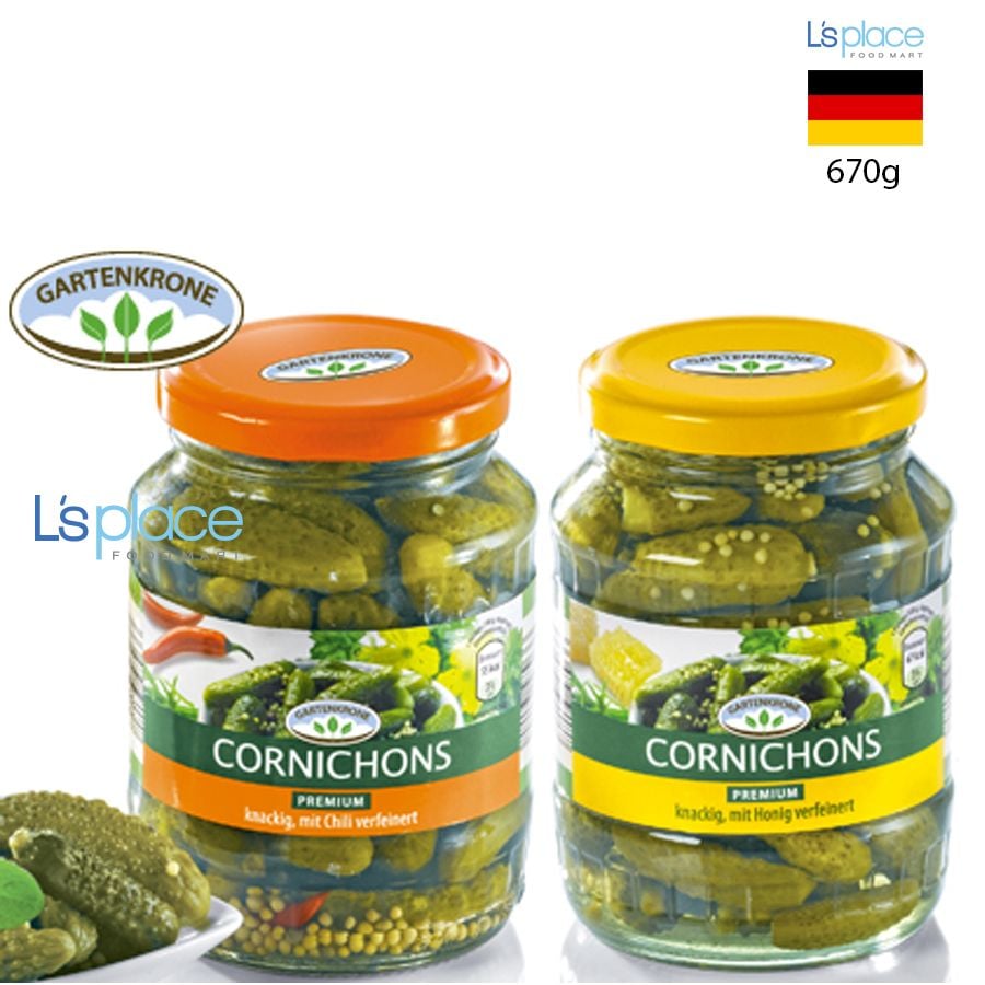 Gartenkrone Dưa chuột muối Cornichons