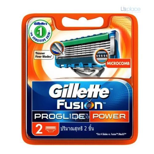Gillette Vỉ 2 lưỡi thay thế Fusion Proglide Power