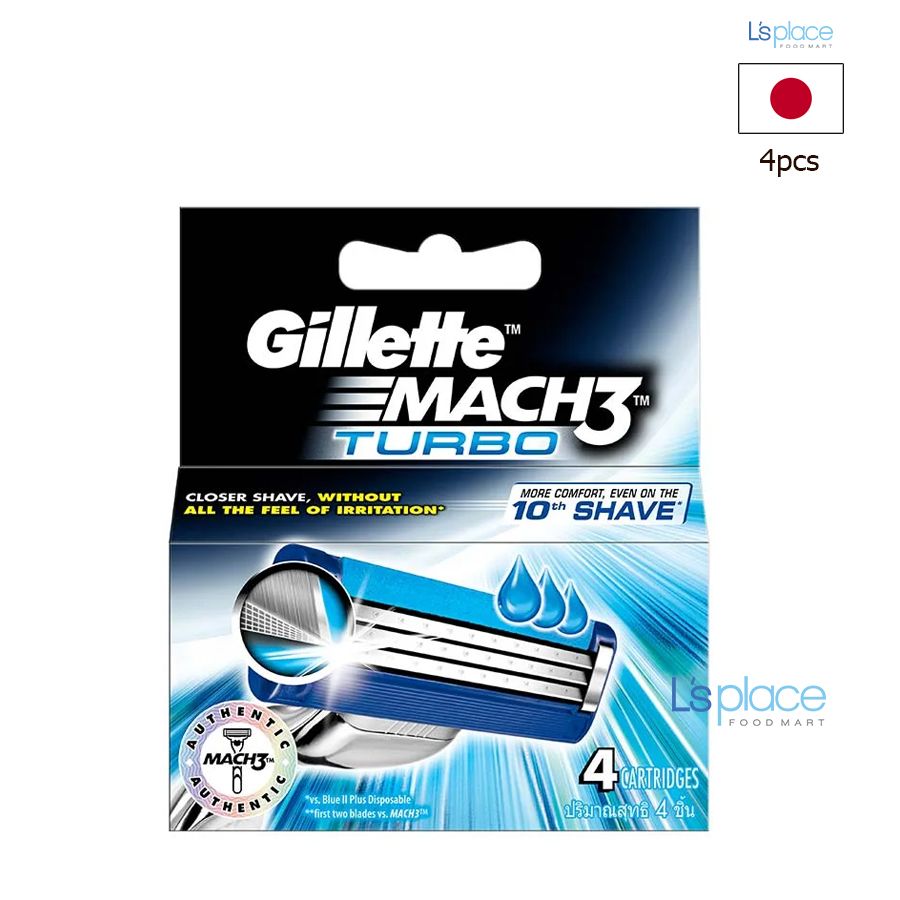 Gillette Mach 3 Turbo lưỡi dao cạo râu