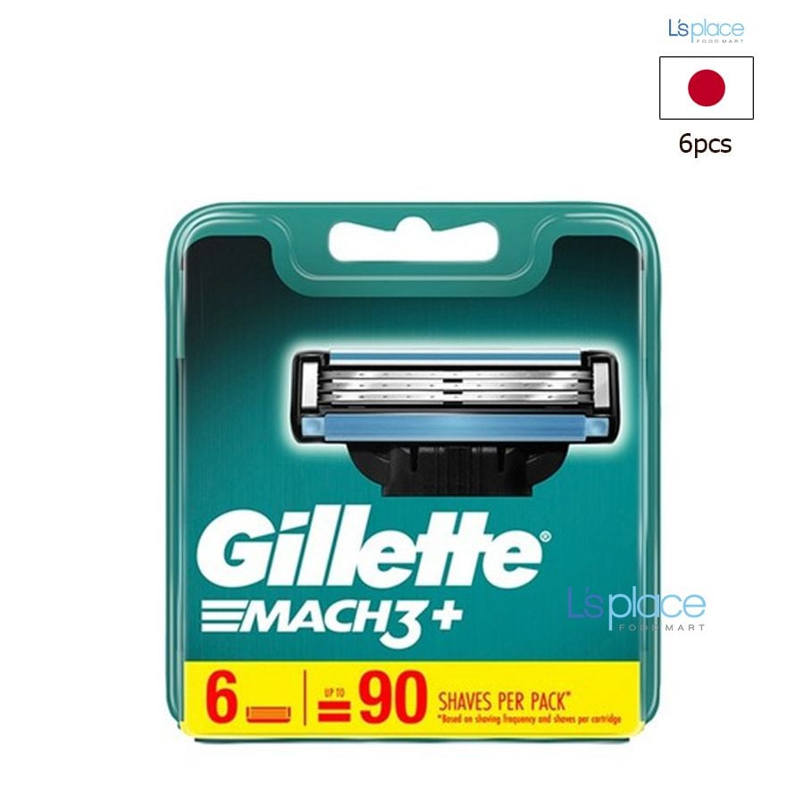 Gillette Mach3 plus lưỡi dao + 6 dao cạo