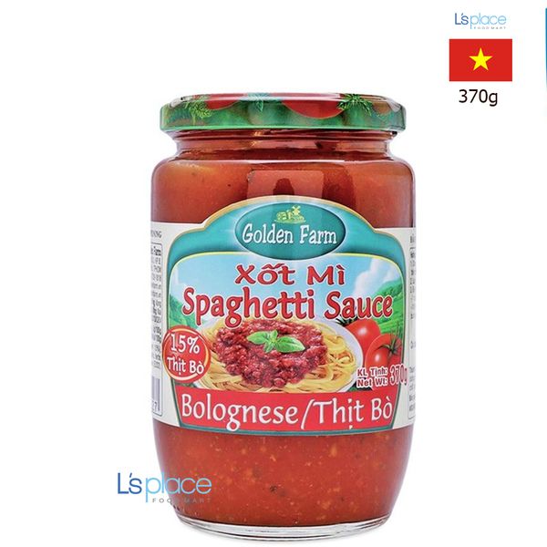 Golden Farm Sốt mỳ Ý thịt bò - LsPlace Foodmart – L's Place Foodmart