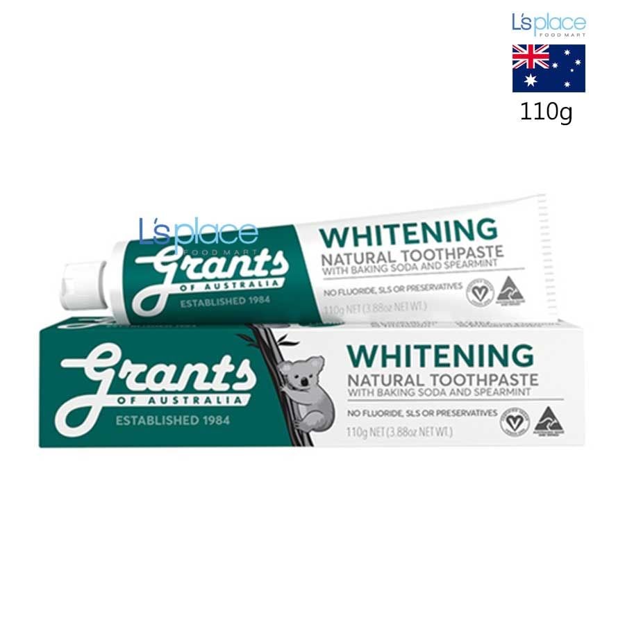 Grants Kem đánh trắng răng với Baking soda bạc hà