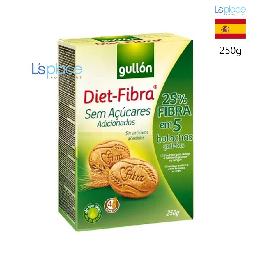 Gullon Bánh quy không đường chứa chất xơ