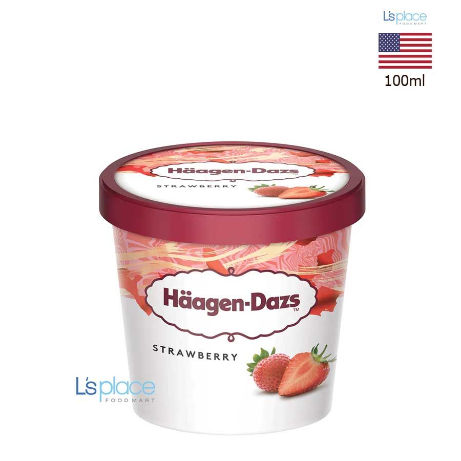 Haagen-Dazs Kem Dâu tây mini
