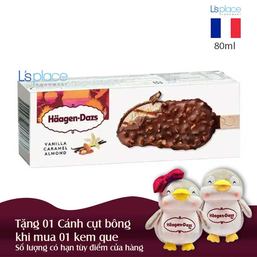 Haagen-Dazs Kem que vị Vani caramen hạnh nhân