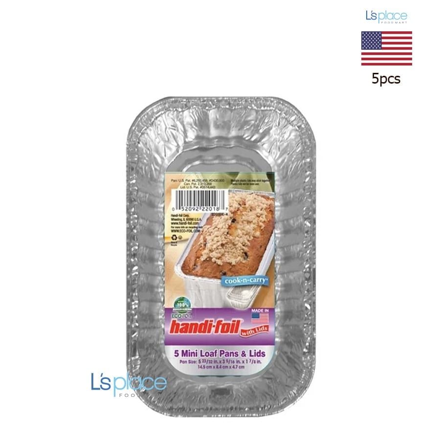 Handi Foil Khuôn bánh 5 Mini Loat Pans