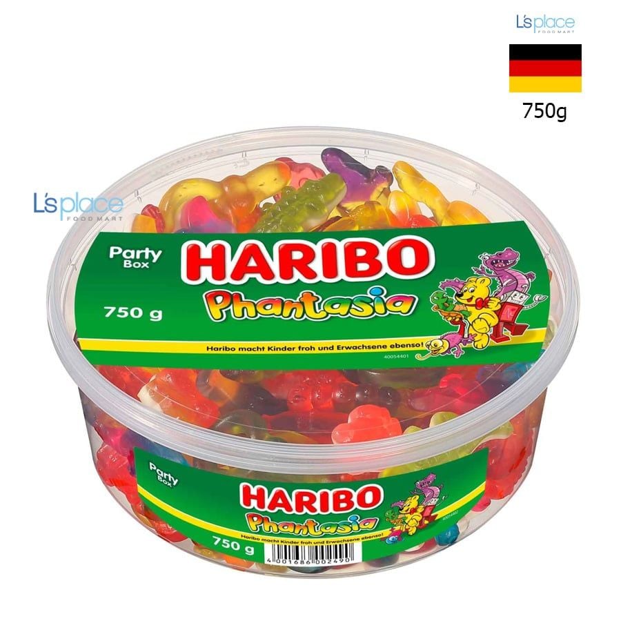 Haribo Kẹo dẻo Phantasia hộp nhựa